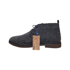 Cotton Belt | Polacchino uomo blu con lacci