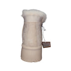 Stivaletto Donna Original Marines Beige con Pelliccia e Zip