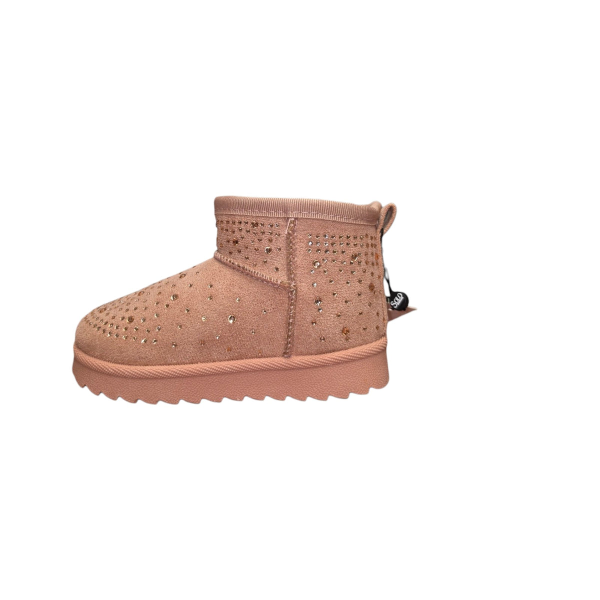 Solo Soprani Stivaletti Rosa Glitter Bambina