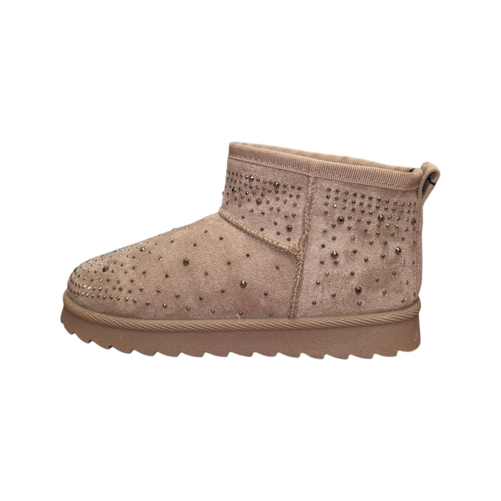 Solo Soprani Stivaletti Rosa Glitter Bambina