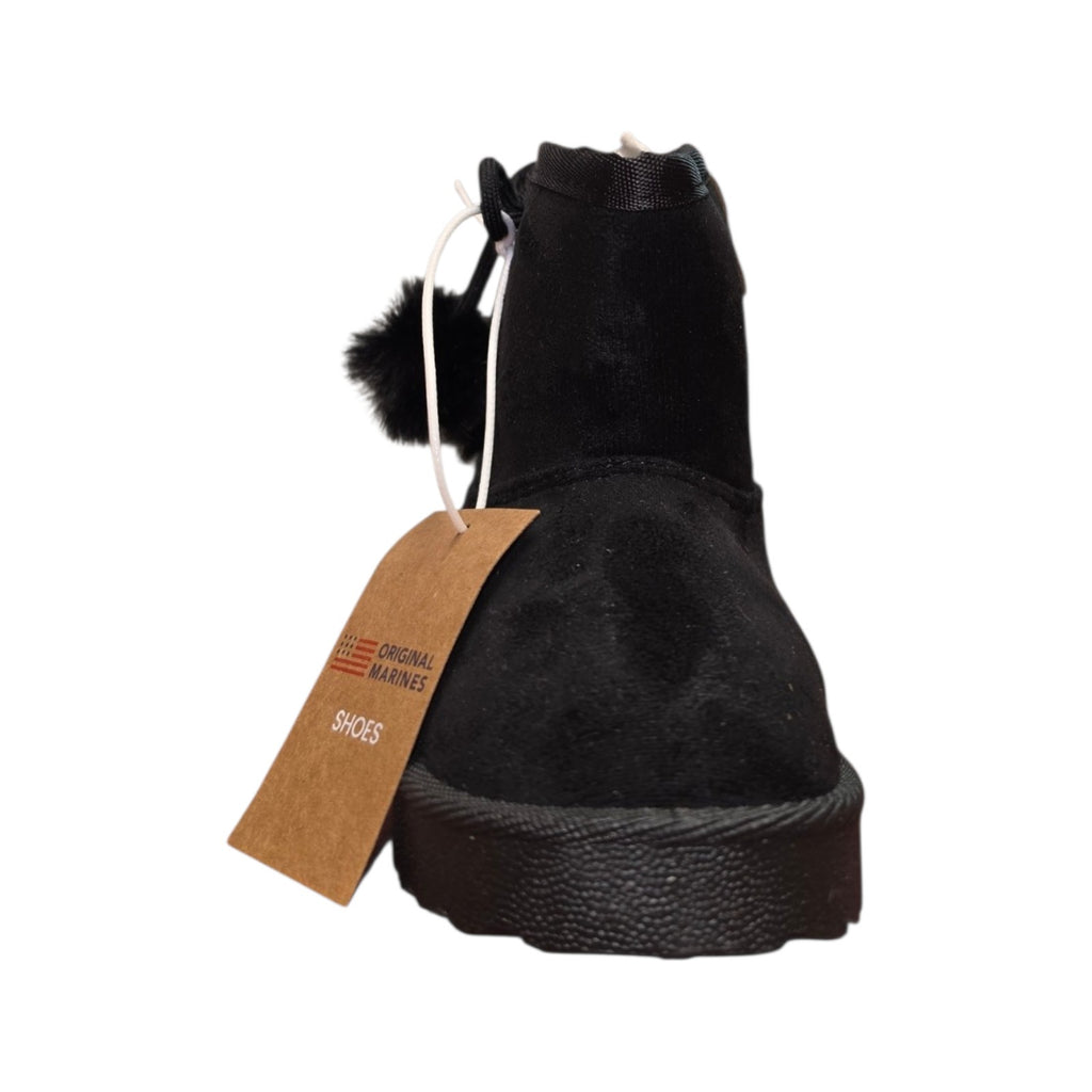 Stivaletti Bambina Original Marines con Pompon e Fiocco