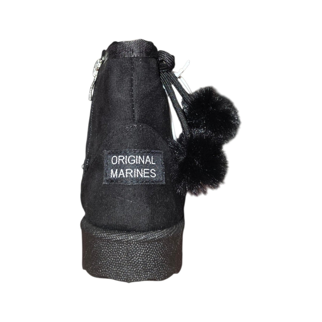Stivaletti Bambina Original Marines con Pompon e Fiocco