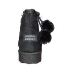 Stivaletti Bambina Original Marines con Pompon e Fiocco