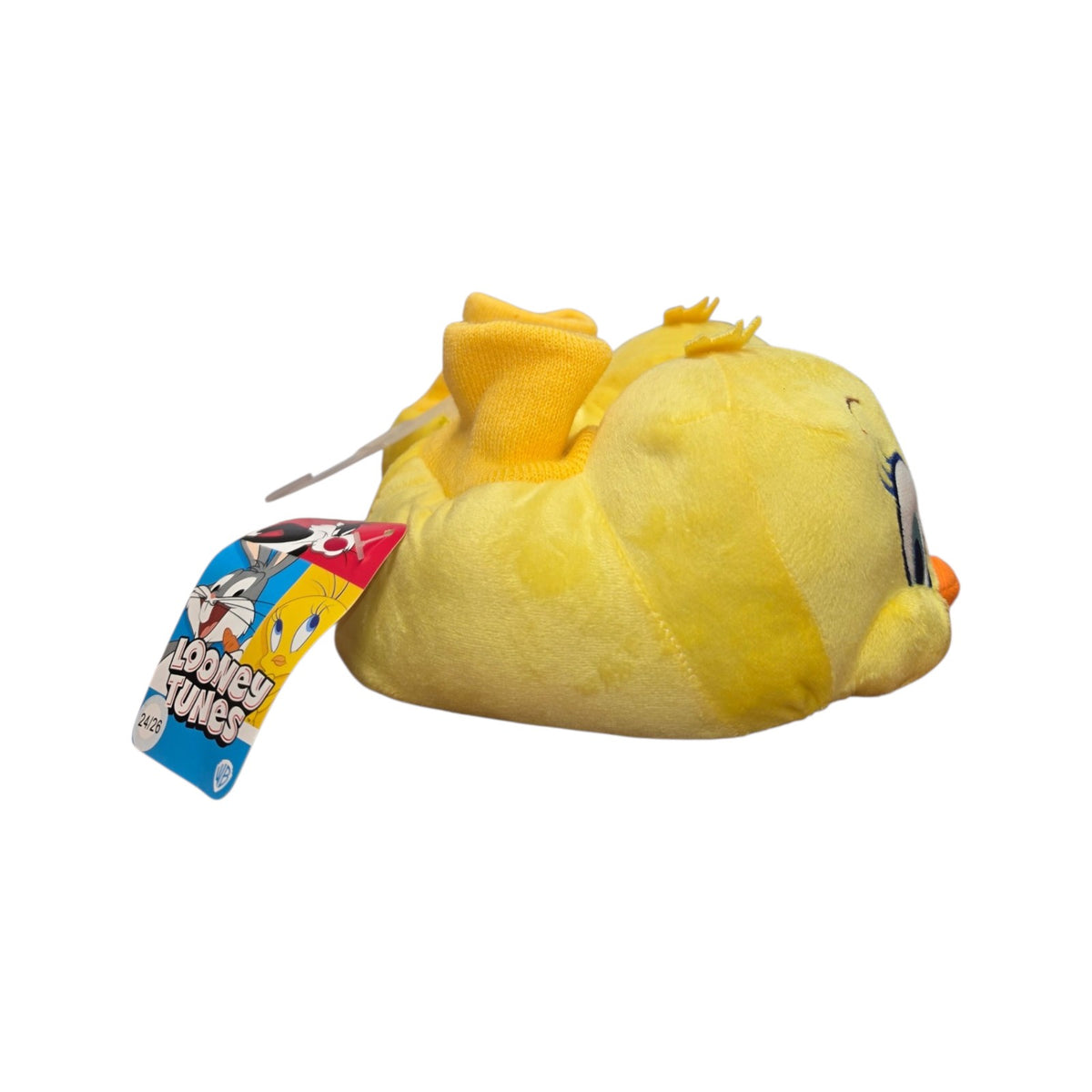 Pantofole Titti Looney Tunes Peluche Gialle Morbide