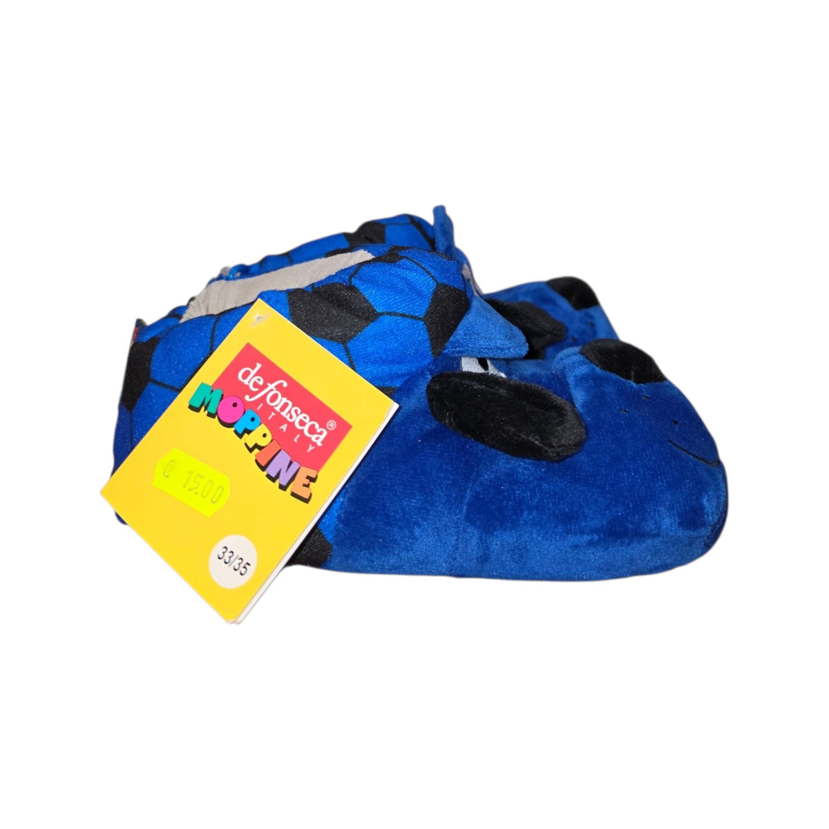 Pantofole Peluche Cane Calcio