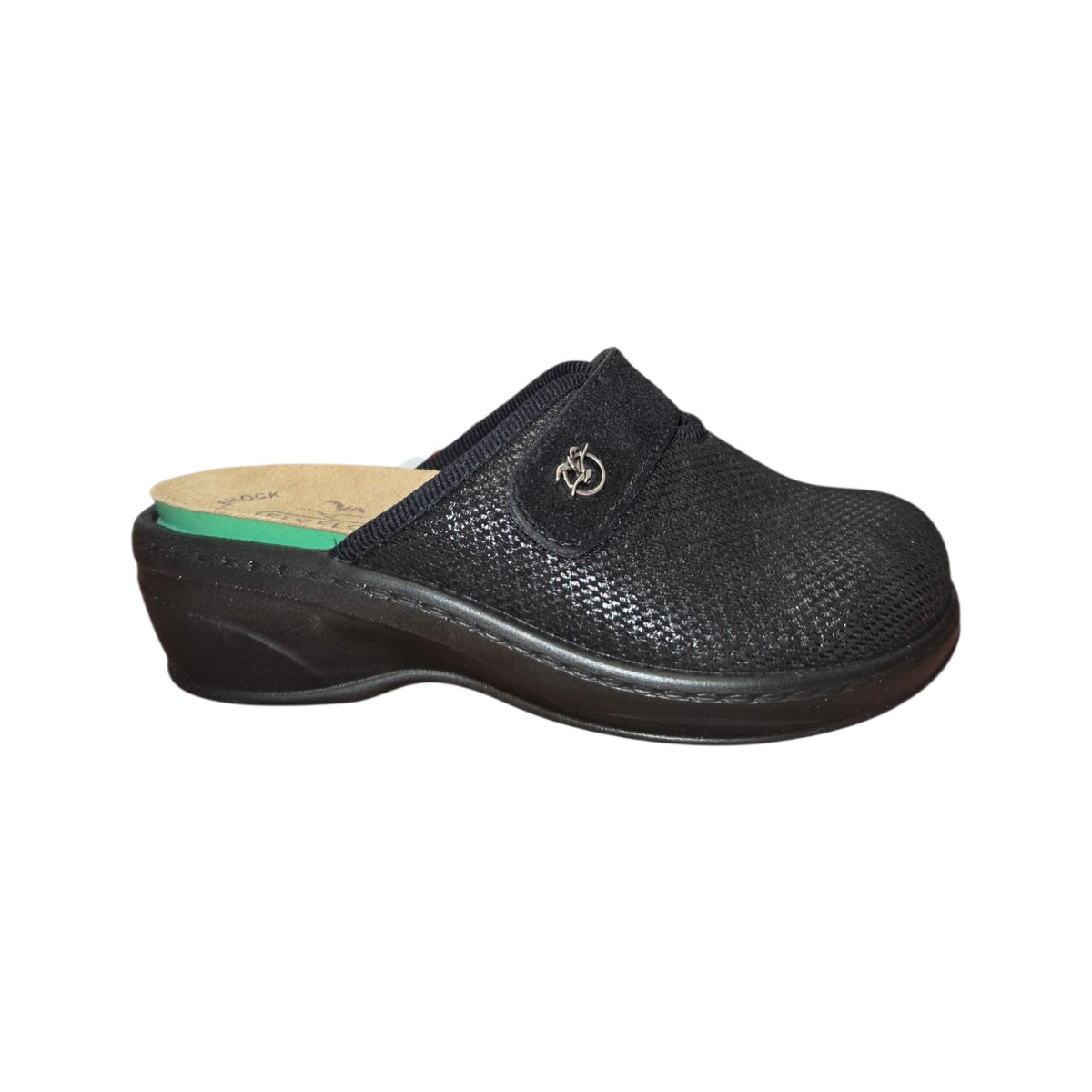 Mule Donna Comfort Fly Flot Antishock Beige con Strappo