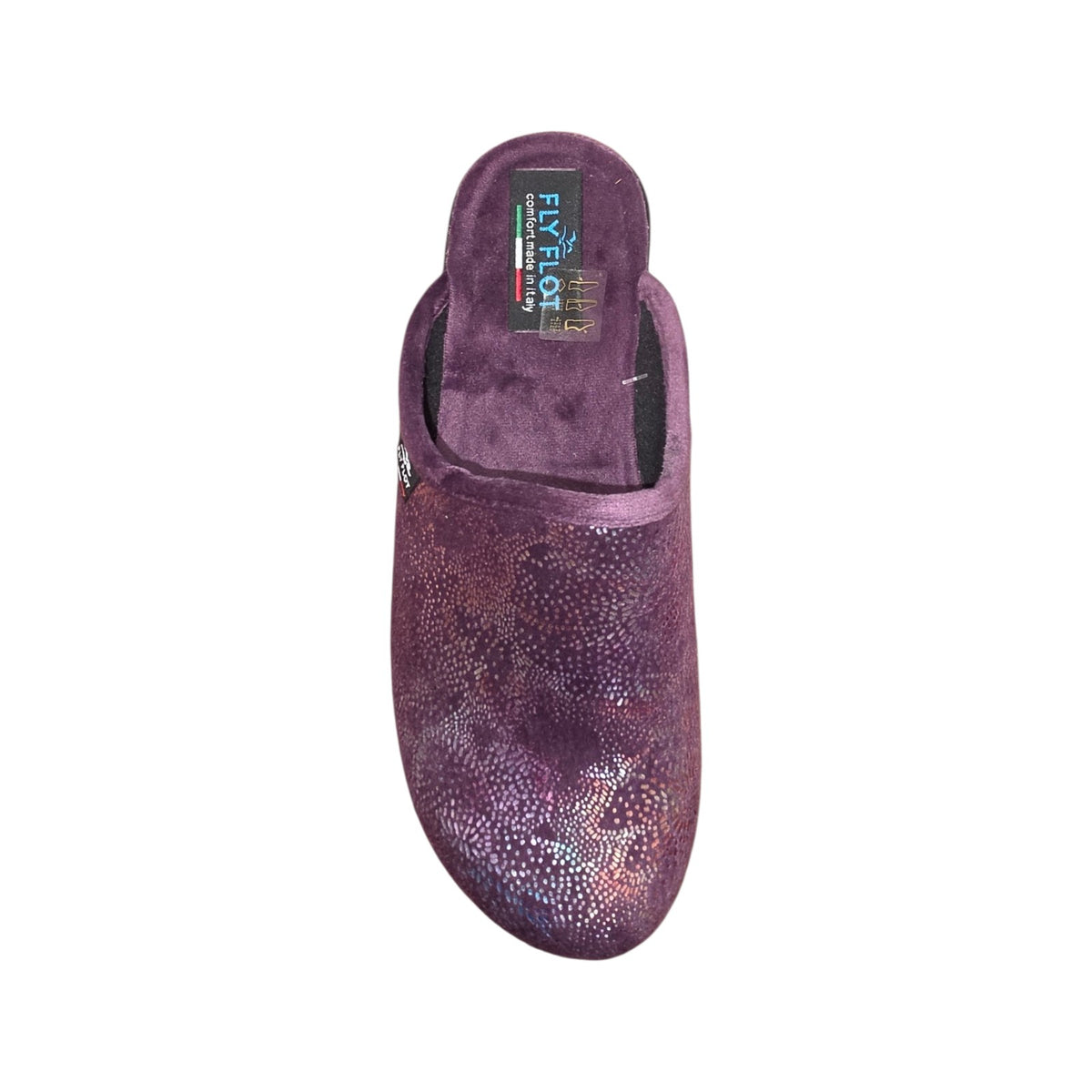 Ciabatte Fly Flot Donna Viola Comfort con Zeppa