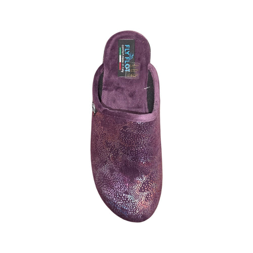 Ciabatte Fly Flot Donna Viola Comfort con Zeppa