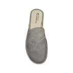 Pantofola Tiglio Donna Grigia Comfort con Zeppa Bassa