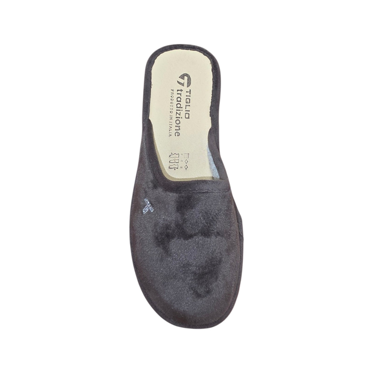 Pantofole Donna Velluto blu