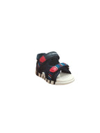 Sandali Bambino Geox con Strappi Regolabili Blu e Rossi