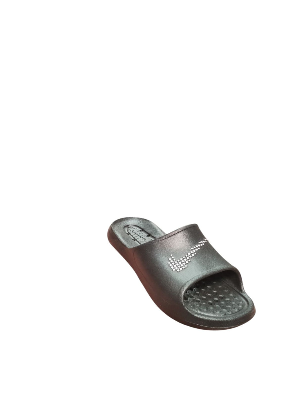 Ciabatte Slide Nere con Dettaglio Glitter | Comfort Estivo