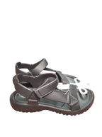 Sandali Sportivi Unisex Neri con Chiusura a Strappo Regolabile