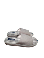 Pantofole De Fonseca Uomo Grigie a Fantasia Plaid Comfort