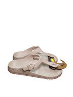 Sandali Infradito Donna Rosa Chiaro con Fibbia Regolabile