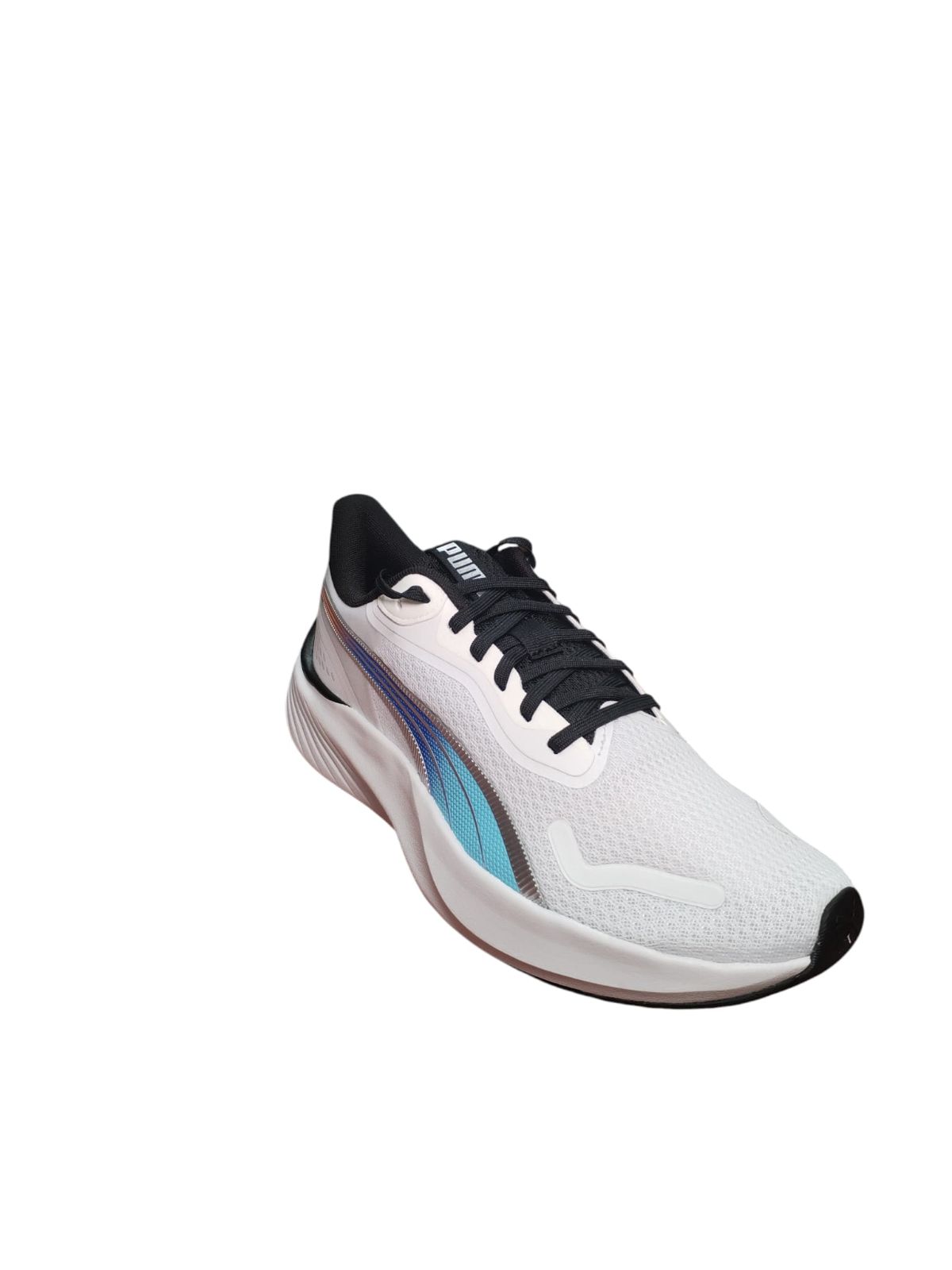 Scarpe Running Puma Bianche Uomo/Donna con Dettagli Iridati