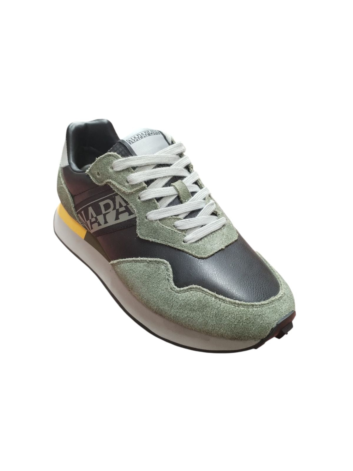 Napapijri Sneakers Uomo Casual Grigio Verde Scuro | Comfort