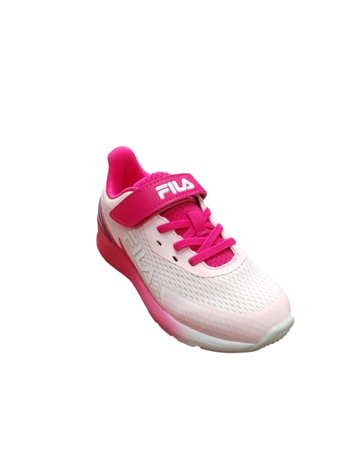 Scarpe Fila Bambina Rosa con Strappo e Lacci