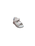 Sandali Balducci Bambino Bianchi con Strappi Velcro