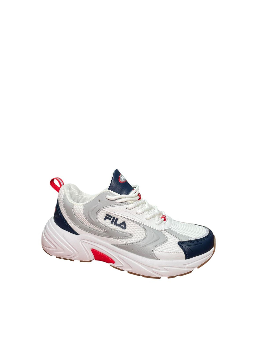 Fila Sneakers Bianche Blu Rosse Uomo Donna