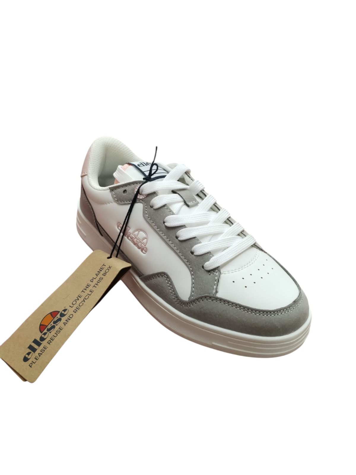 Ellesse Sneakers Bianche Grigie Uomo Donna Casual Sportive