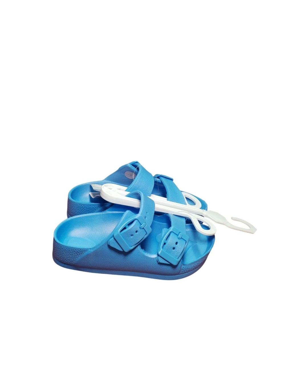 Sandali Casual Blu con Doppia Fibbia Regolabile