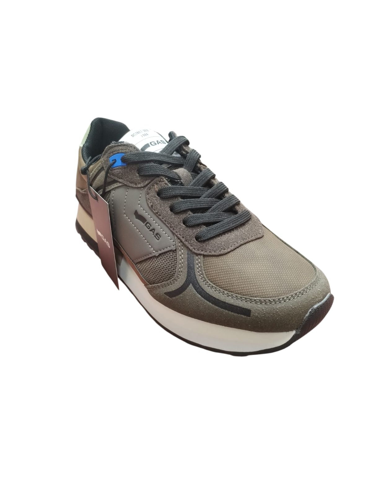 Sneakers Uomo GAS Casual Verde Oliva