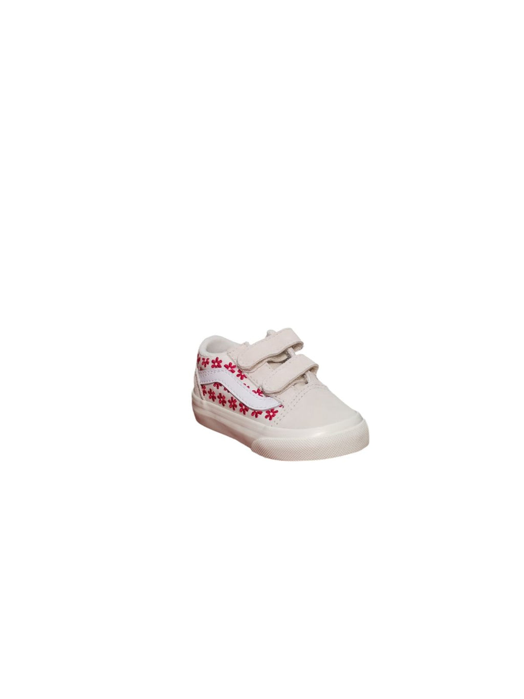 Scarpe Bambino Vans Old Skool V Floreali Beige Strappi