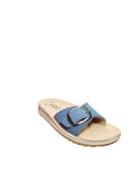 Sandalo Tiglio Donna Blu con Fibbia Regolabile