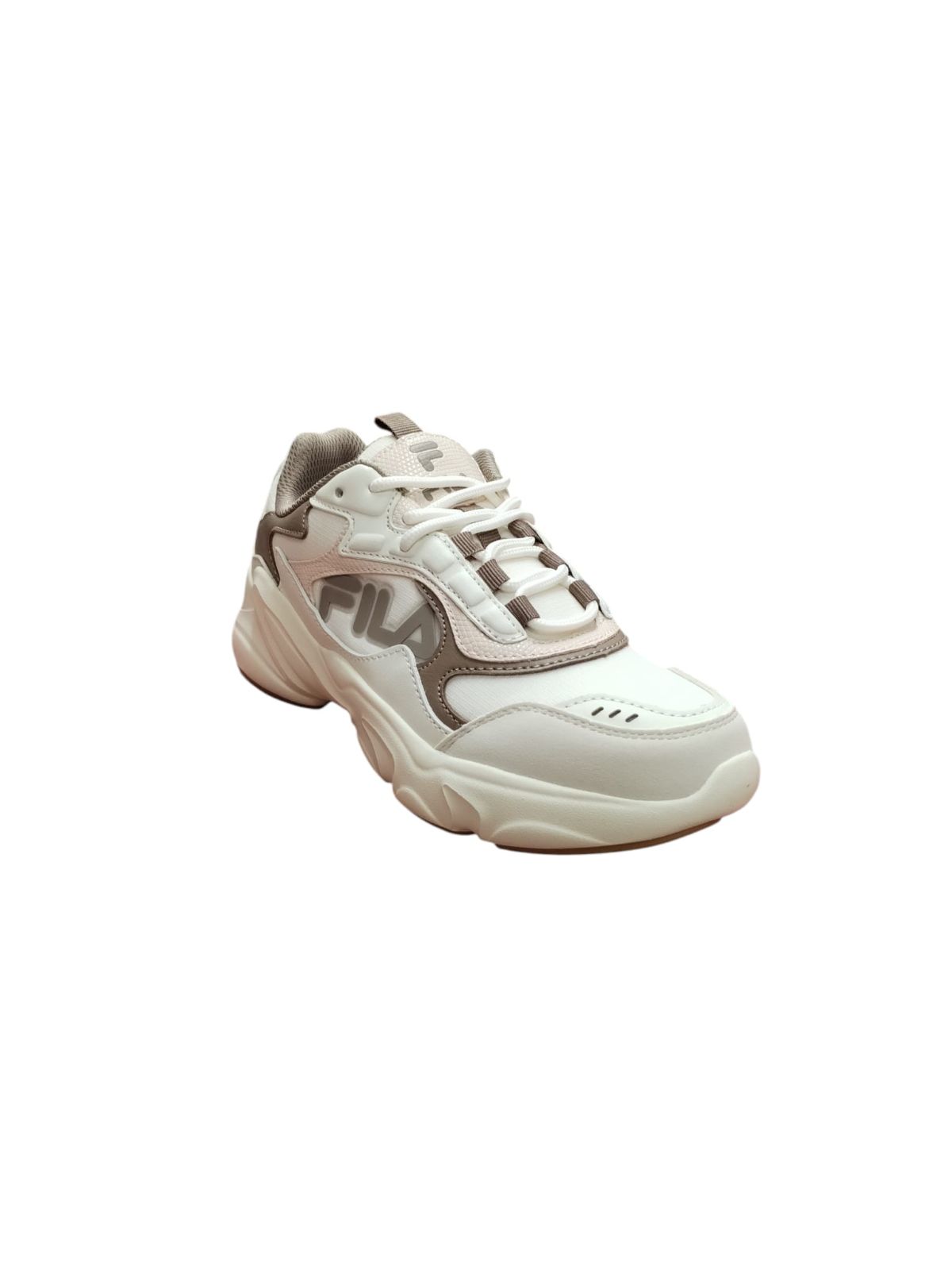 Fila Chunky Sneaker Donna Bianca Beige Rosa