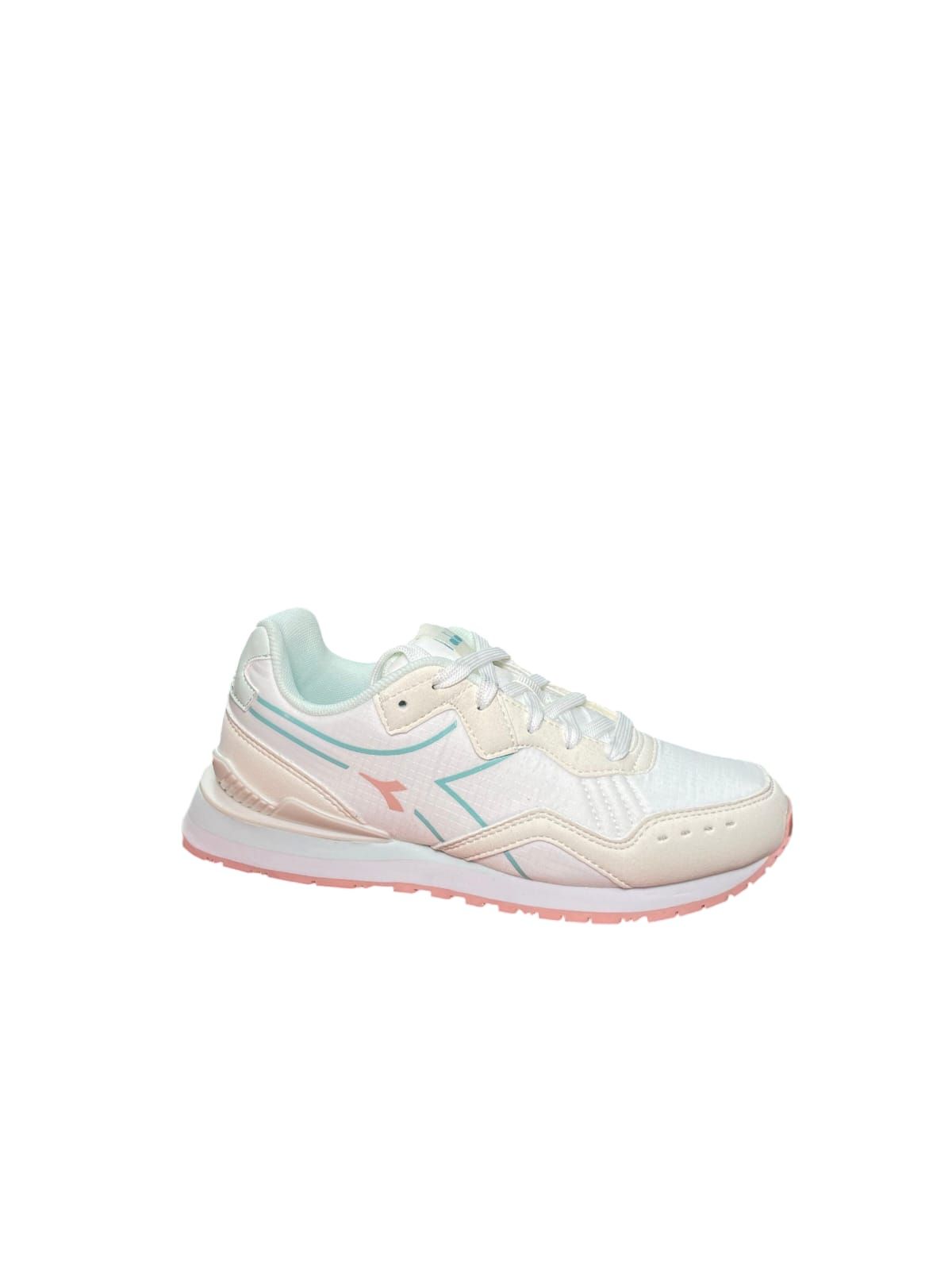 Sneakers Donna Diadora Bianche Rosa Azzurre