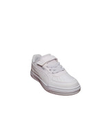 Sneakers Bambino Puma Bianche con Chiusura a Strappo e Lacci