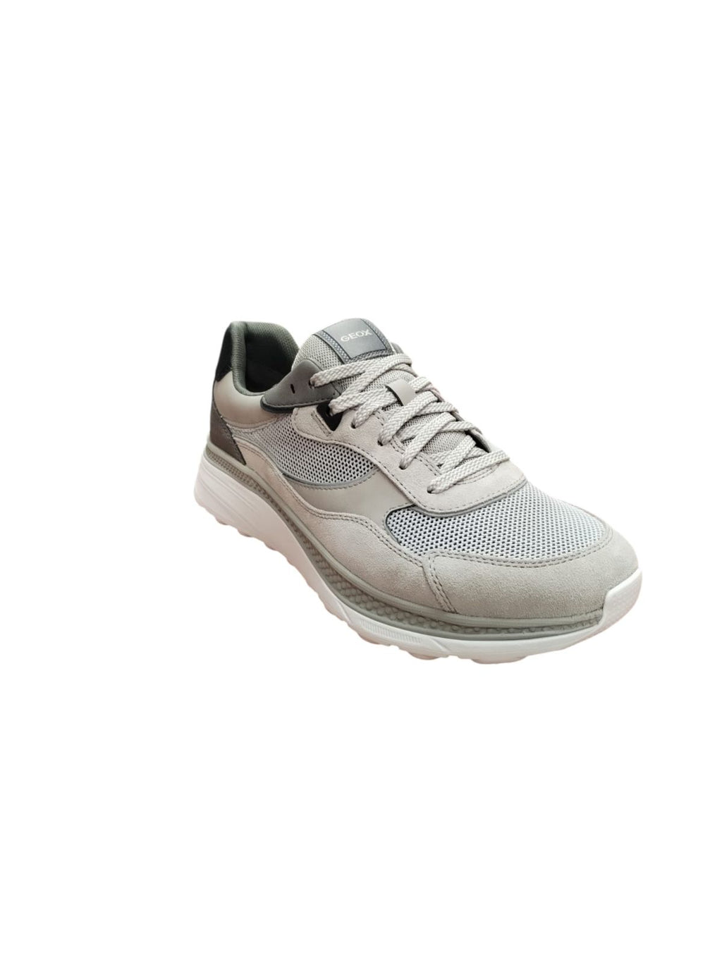 Sneakers Uomo Geox Traspiranti Grigie Casual Comfort
