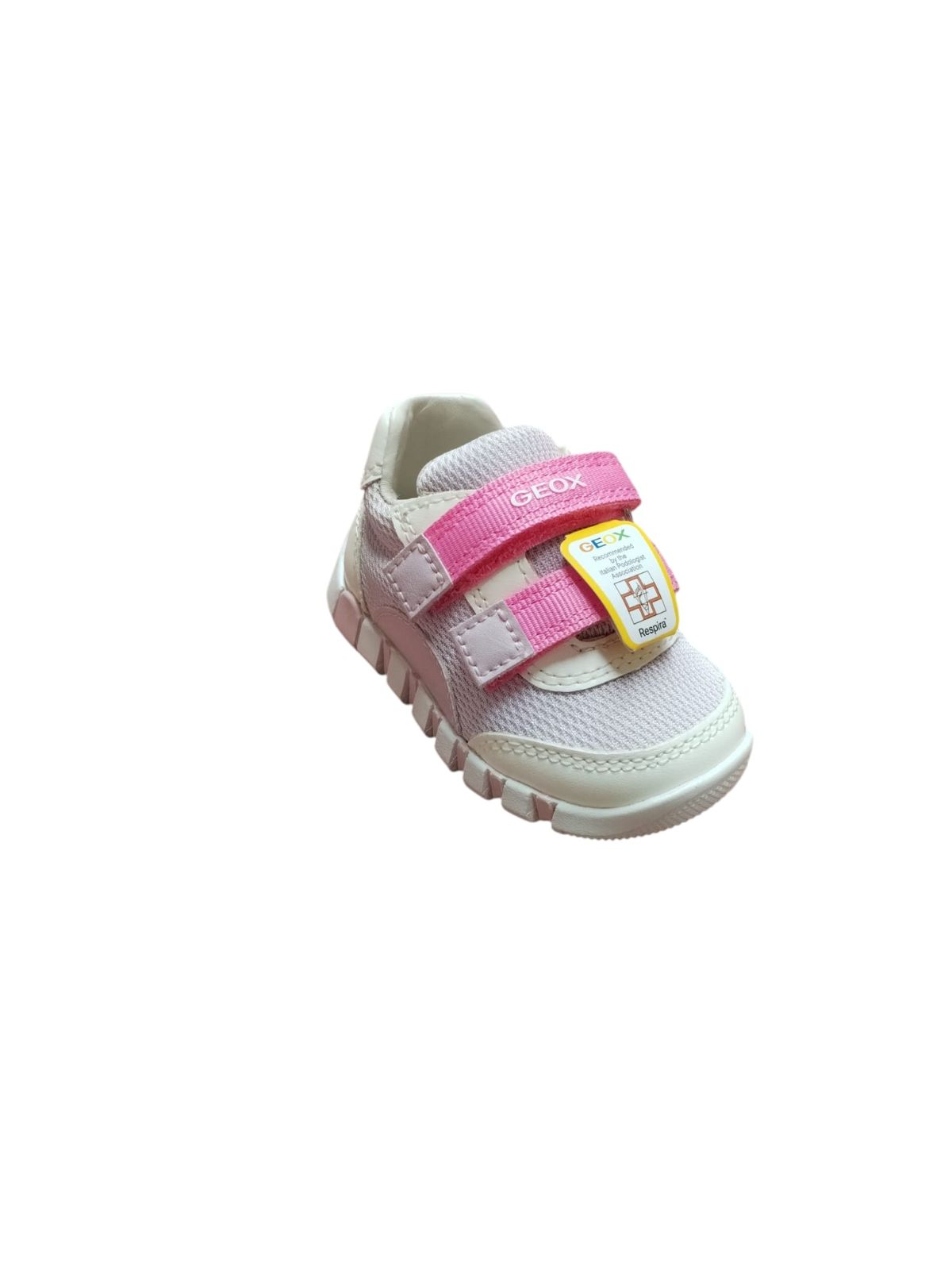 Geox Scarpe Bimba Primi Passi Rosa Traspiranti con Strappi
