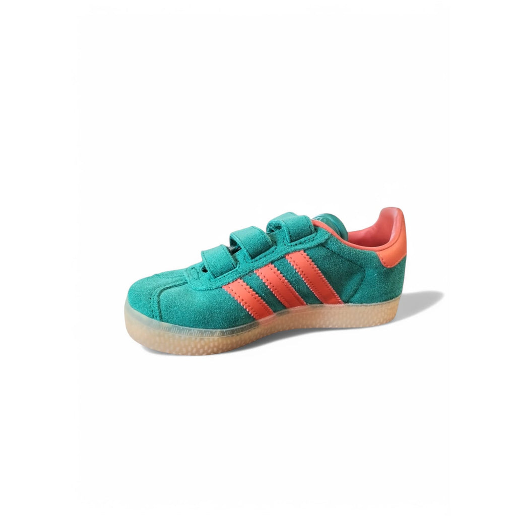 Adidas Gazelle Verde Bambino in Camoscio – Sneakers con Strappi