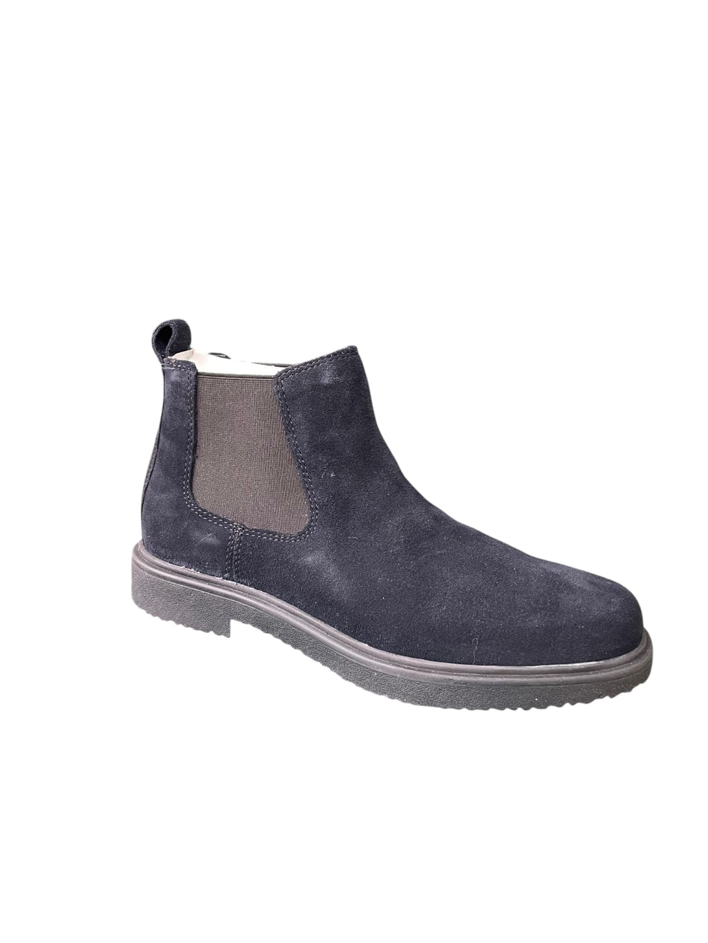 Stivaletto GEOX Massimiano Chelsea Uomo Suede Blu Elegante