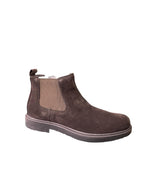 Stivaletto GEOX Massimiano Chelsea Uomo Suede Blu Elegante
