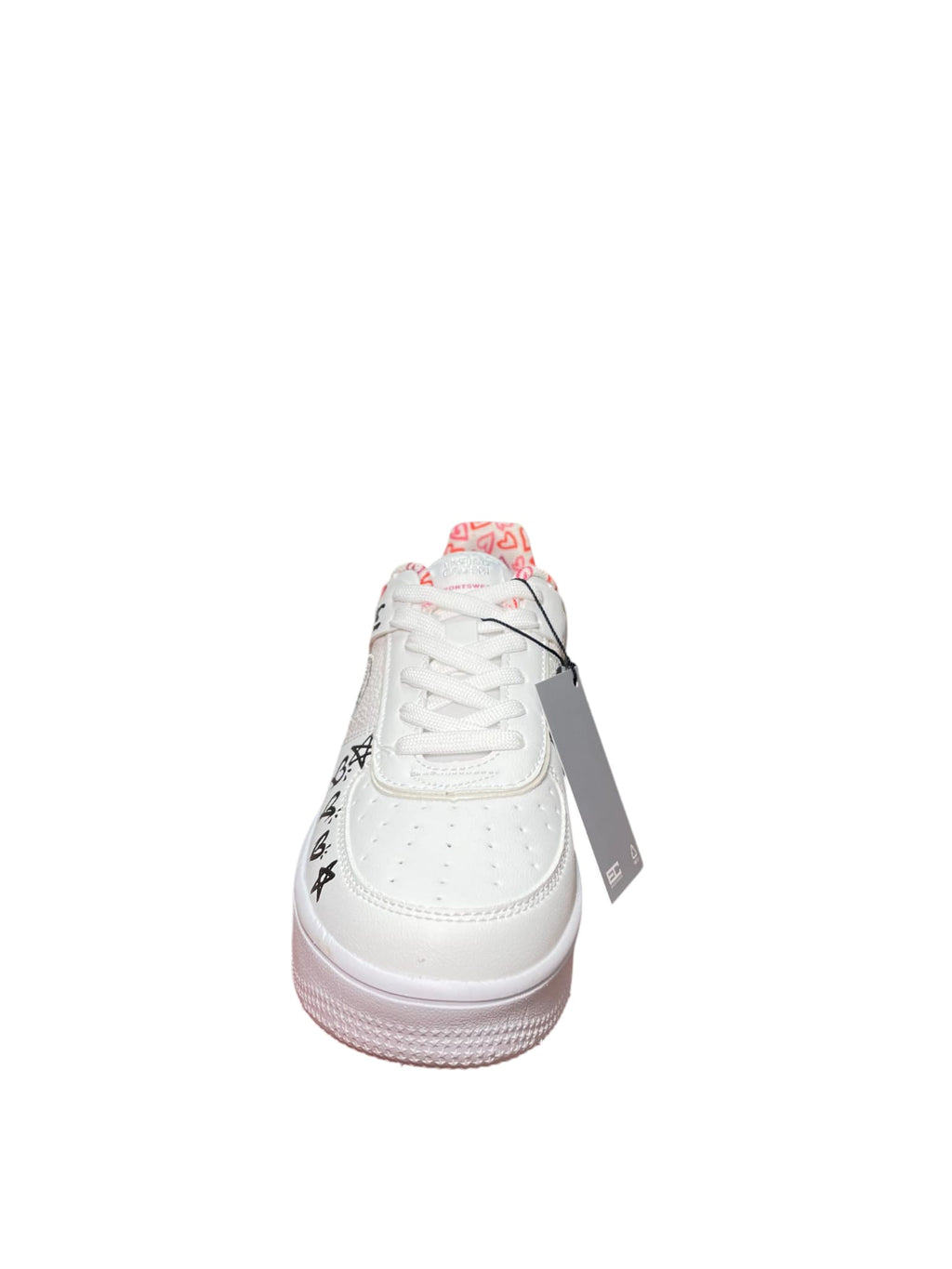 Sneakers Donna Enrico Coveri Sportswear Bianche Love Cuori