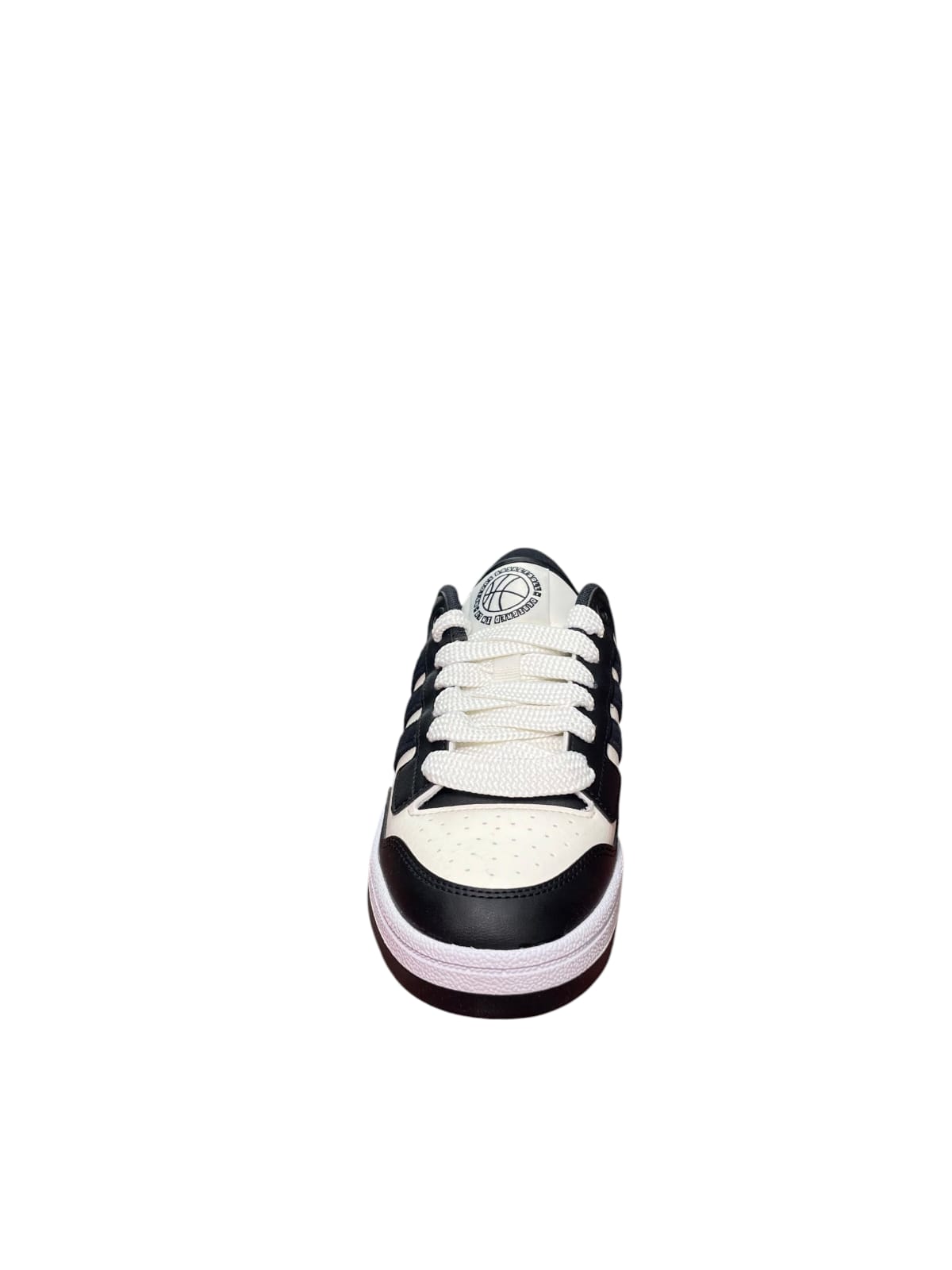 Sneaker Adidas Bicolore Nero Bianco Stile Retrò Casual