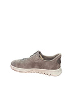 Sneakers Uomo Geox in Pelle Scamosciata Grigia Casual