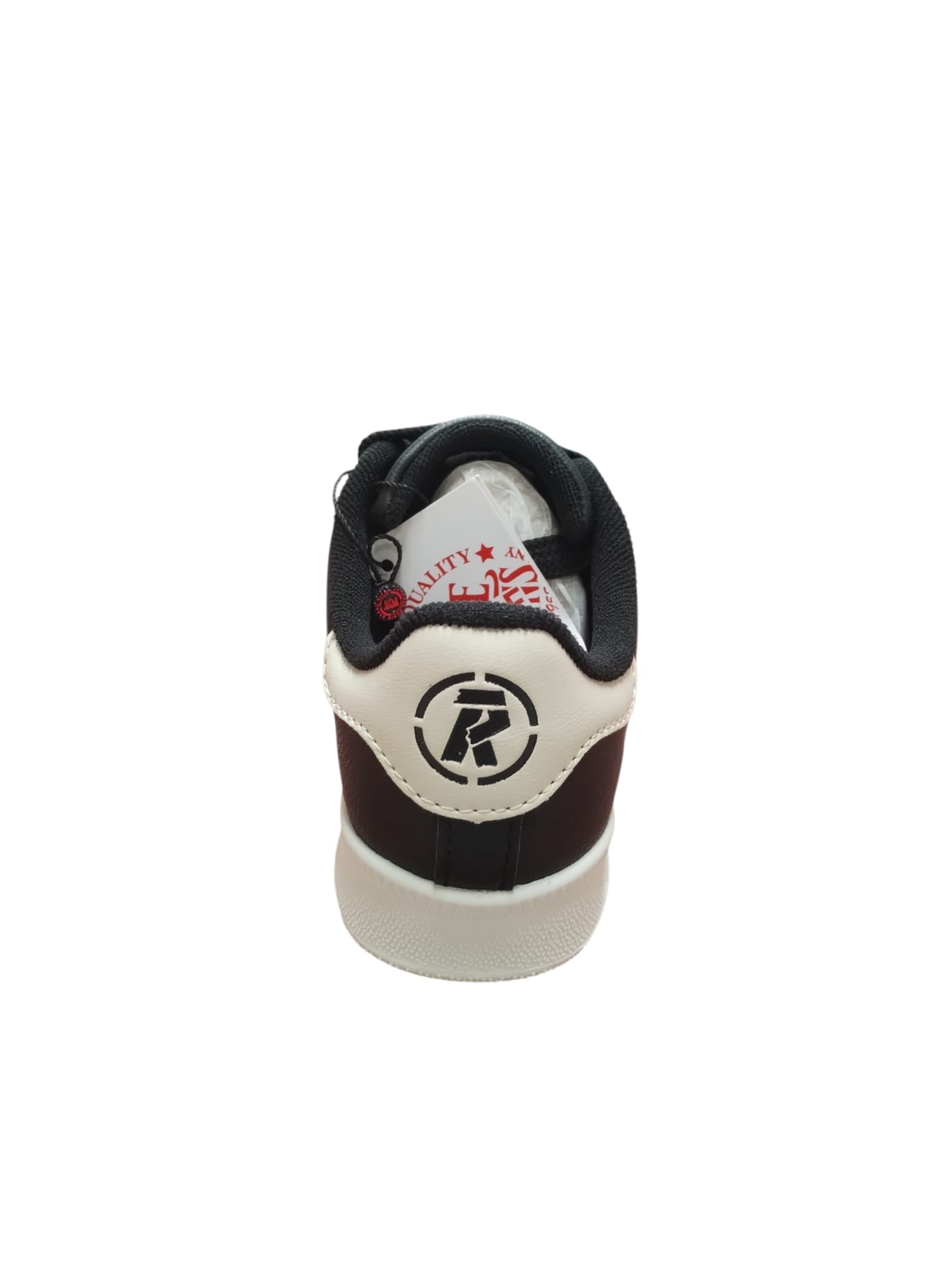 Sneakers Rifle Donna Nere con Dettagli Leopardati