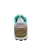 Sneakers Luisetti in vera pelle Casual Uomo/Donna Beige Grigio Arancio