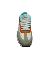 Sneakers Luisetti in vera pelle Casual Uomo/Donna Beige Grigio Arancio