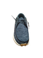 Scarpe Navigare Casual Uomo Blu in Tessuto Traspirante