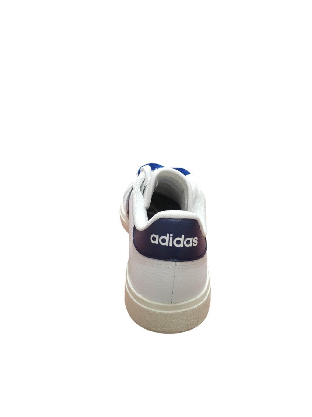 Scarpe Adidas Grand Court Base Bianche con Strisce Blu