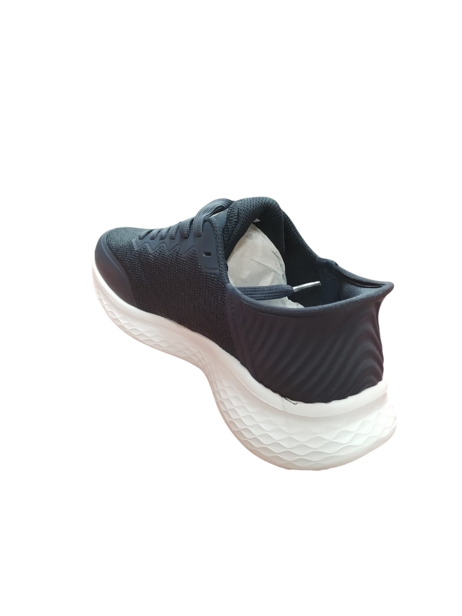 Scarpe da Ginnastica Uomo Navigare Grigie con Suola Bianca e slip-ins