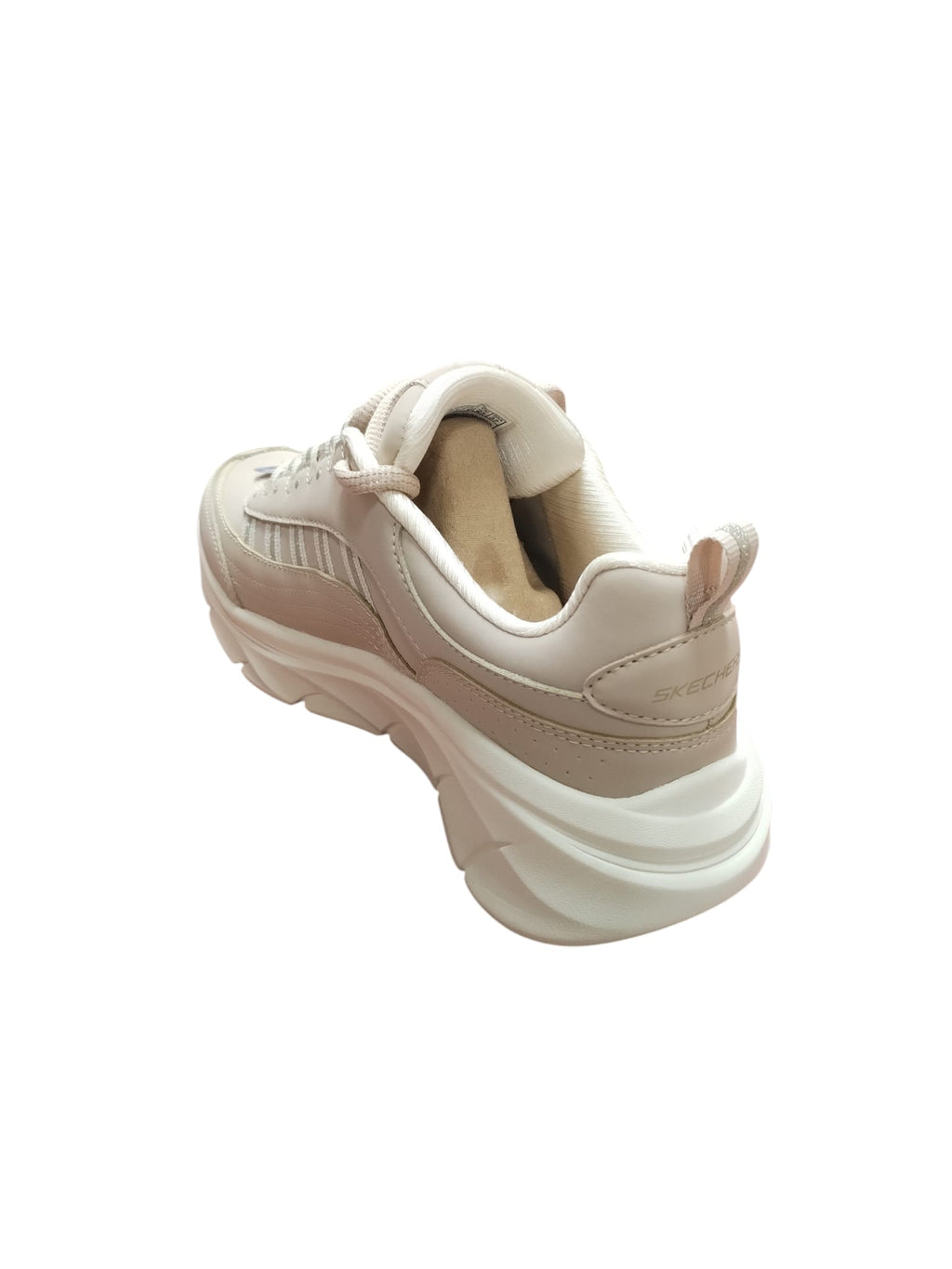 Skechers Scarpe Donna Memory Foam Beige Comfort