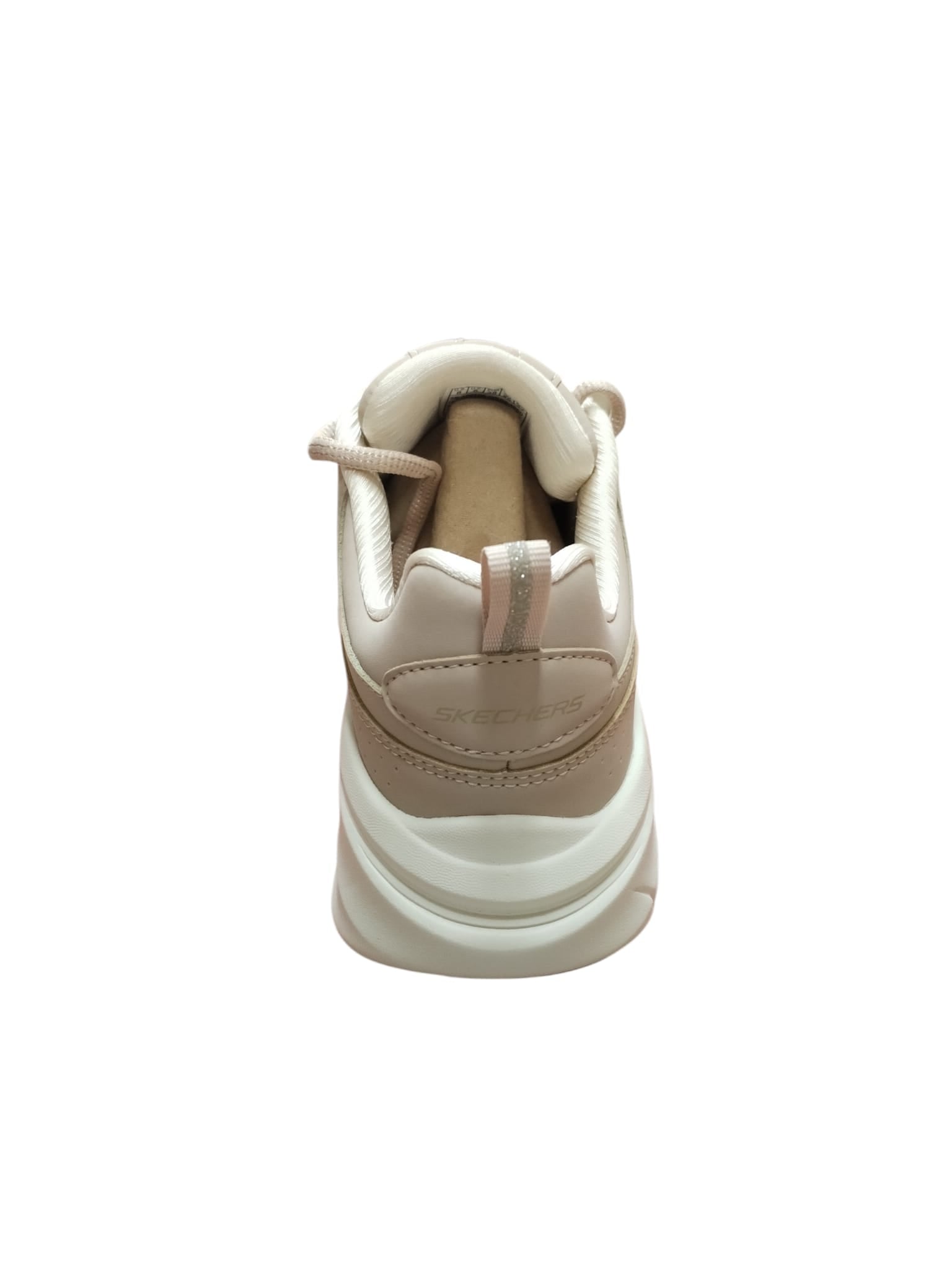 Skechers Scarpe Donna Memory Foam Beige Comfort