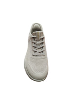 Geox Scarpe da Ginnastica Casual Beige in Mesh Traspirante