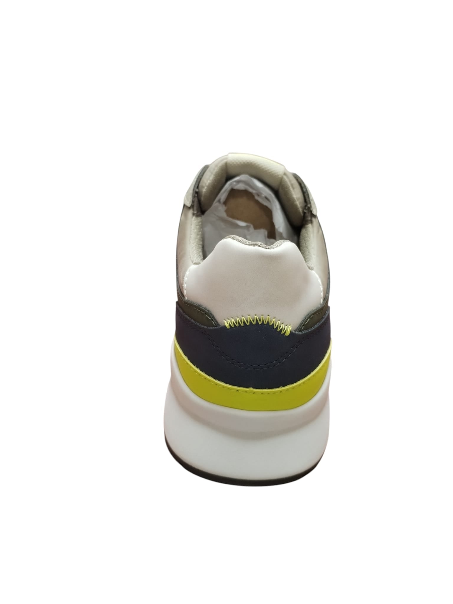 Geox Sneaker Uomo Casual Beige Verde